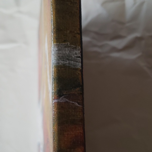 Original Abstract 8x10 acrylic artwork. Painting - Picture 4 of 5